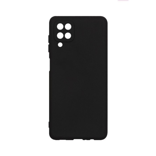 Capa de Silicone Mole para Samsung Galaxy A12 5g Preto